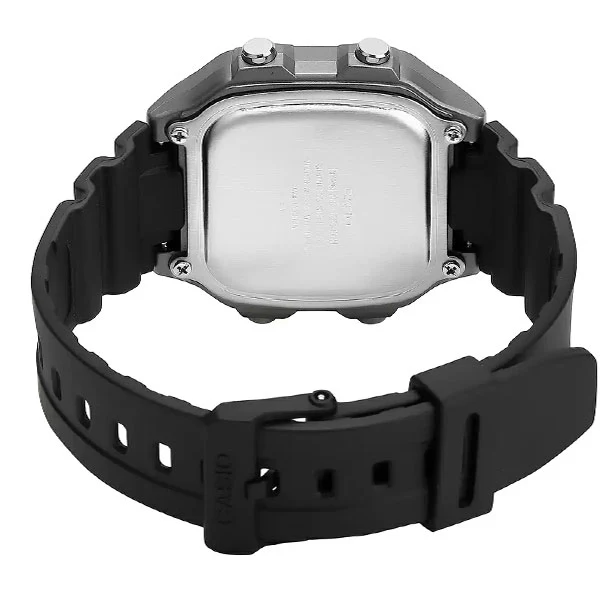 Casio Illuminator Black Silicone Strap Black Dial Quartz Watch for Gents - AE-1300WH-1AVDF - Image 2