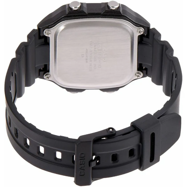 Casio Illuminator Black Silicone Strap Black Dial Quartz Watch for Gents - AE-1400WH-1AVDF - Image 2
