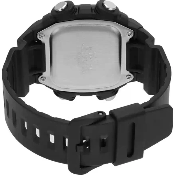 Casio Illuminator Black Silicone Strap Grey Dial Quartz Watch for Gents - DW-291HX-1AVDF - Image 2