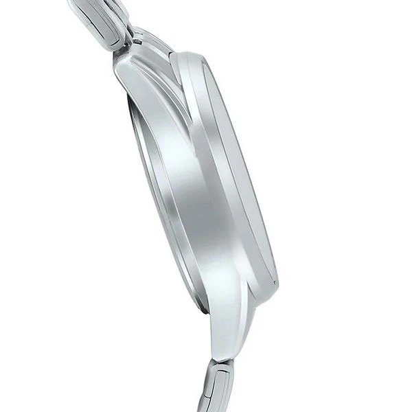 Casio Silver Stainless Steel Cream Dial Quartz Unisex Watch - LTP-1335D-9AVDF - Image 2