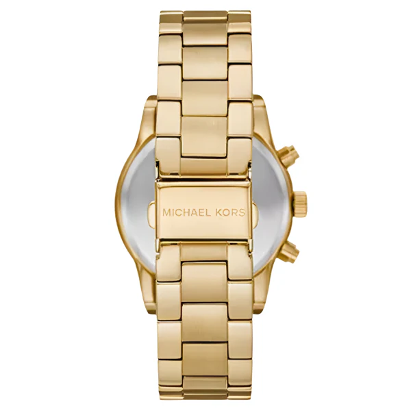 Michael Kors Ritz Gold Stainless Steel Gold Dial Chronograph Quartz Watch for Ladies - MK7310 - Image 2