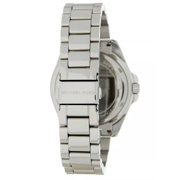 Michael Kors Bradshaw Silver Stainless Steel Silver Dial Quartz Watch for Ladies - MK6554 - Image 2