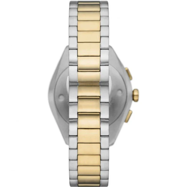 Emporio Armani Claudio Two-tone Stainless Steel Green Dial Chronograph Quartz Watch for Gents - AR11511 - Image 2
