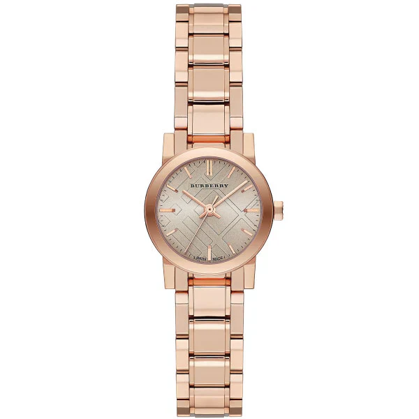 Burberry Rose Gold Stainless Steel Beige Dial Quartz Watch for Ladies - BU9228 - Image 2