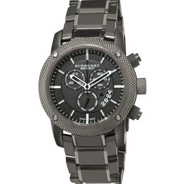 Burberry Sport Taupe Stainless Steel Taupe Dial Chronograph Quartz Watch for Gents - BU7716