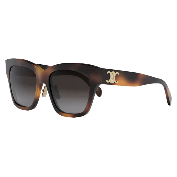 Celine Triomphe Tortoise Grey Square Sunglasses – CL40222F 53K (55‑18‑145) - Image 2