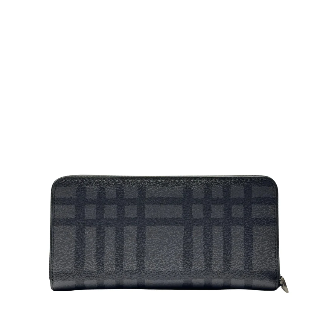 Coach Accordion Zip Wallet in Signature Canvas Grey - F25517 - Image 2