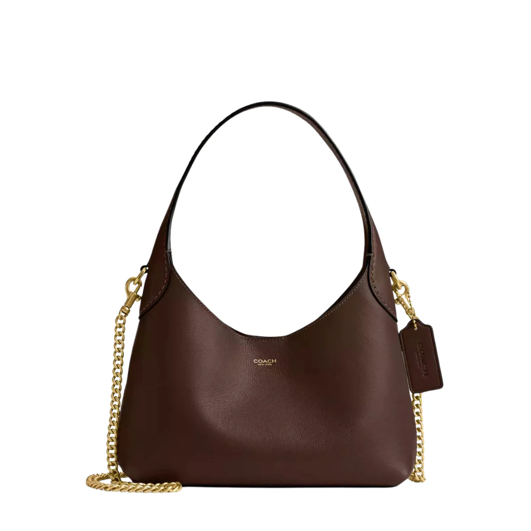 Coach Brooklyn Shoulder Maple 23 Coffee - 45066