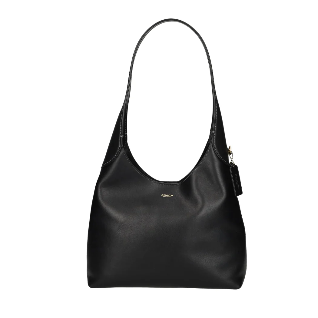 Coach Brooklyn Shoulder Maple 28 Black Leather - CU068