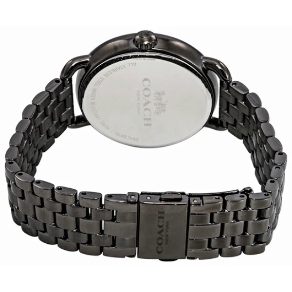 Coach Delancey Black Stainless Steel Black Dial Quartz Watch for Ladies - 14502812 - Image 3