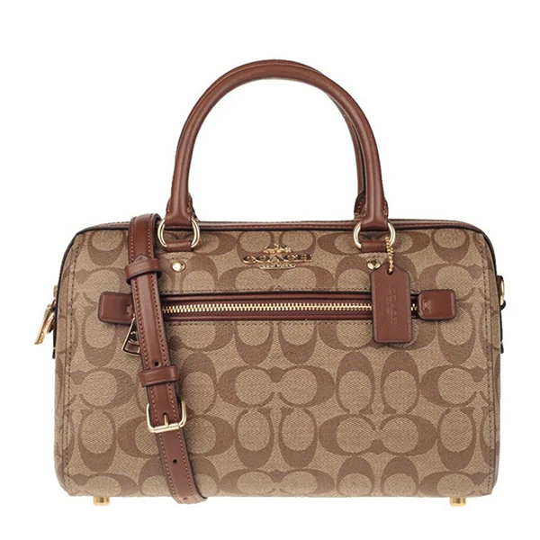 Coach F Rowan Satchel In Signature Canvas - 83607