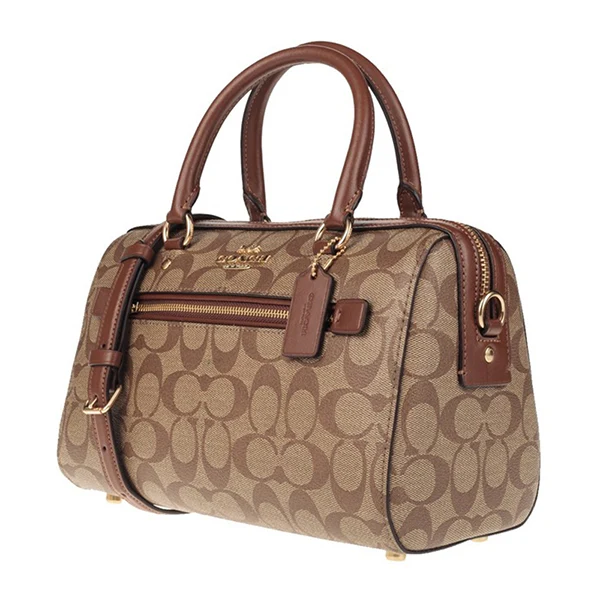 Coach F Rowan Satchel In Signature Canvas - 83607 - Image 2