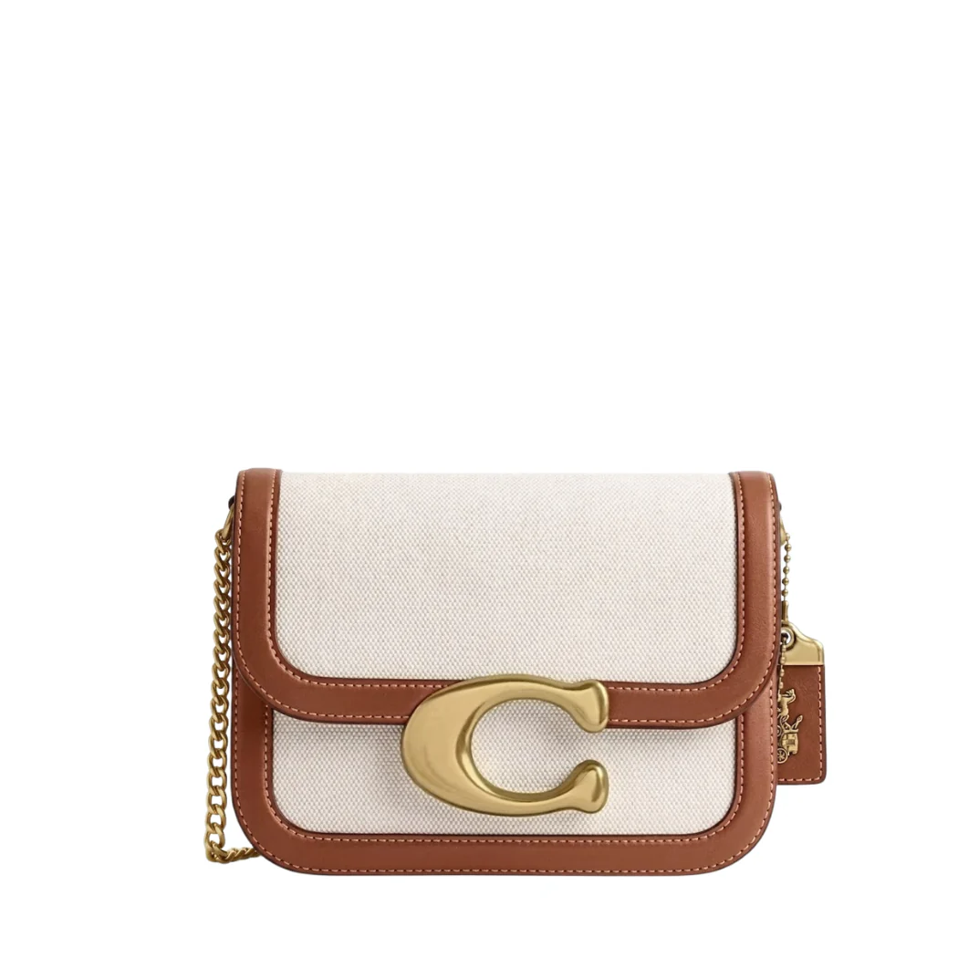 Coach Idol Bag in Signature Canvas White/Brown - CR671