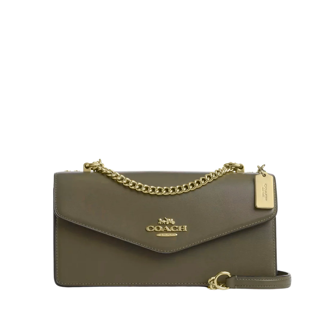 Coach Klave Envelope Crossbody CBi98 (Light Grey)