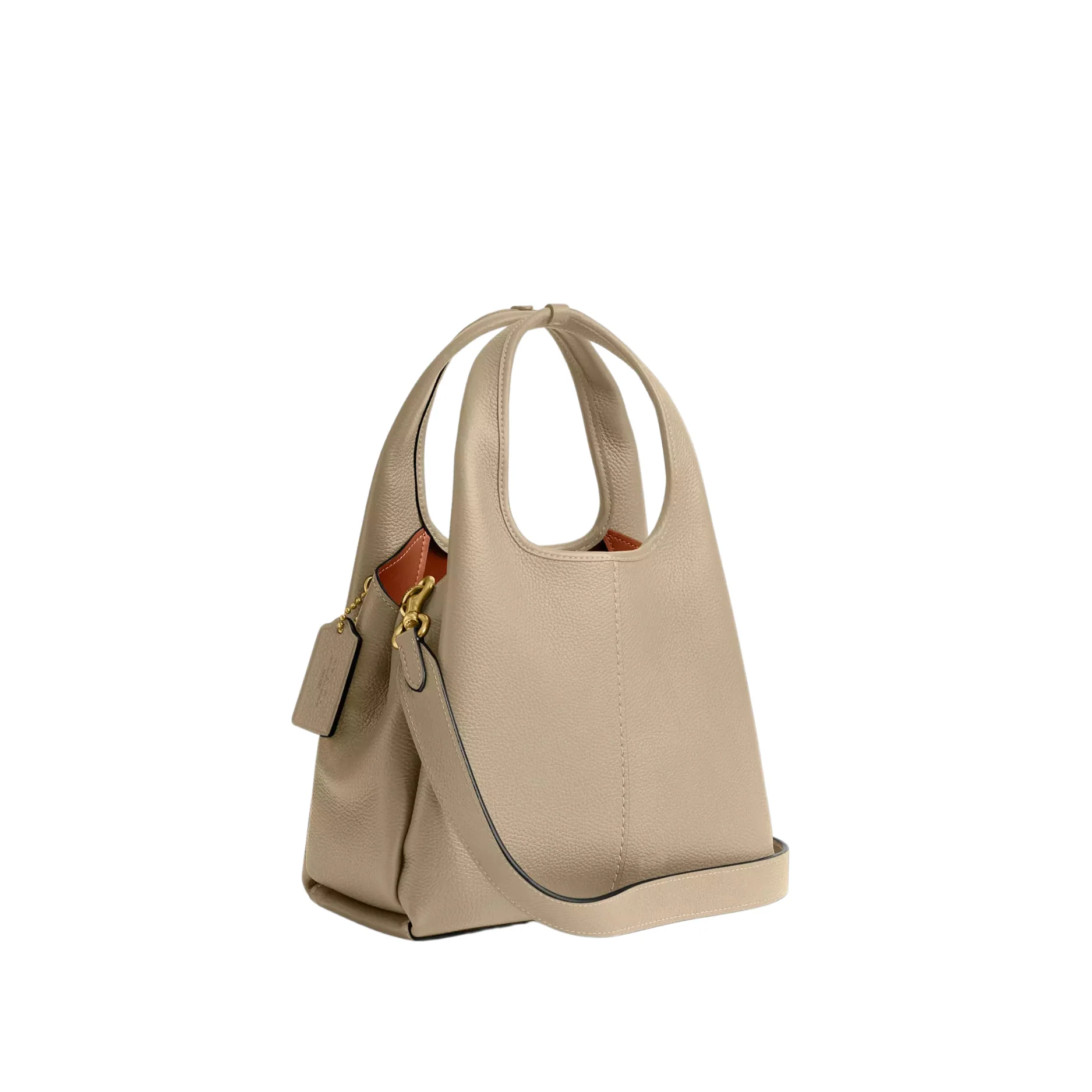 Coach Lana Shoulder Bag 23 In Signature Jacquard White Leather - CM545 - Image 3