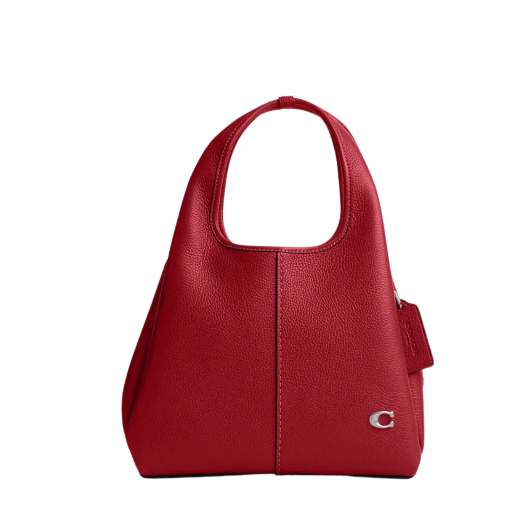 Coach Lana Shoulder Red Smooth Leather - CM545