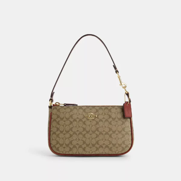 Coach Nolita 19 In Colorblock Micro Signature Canvas - C3308