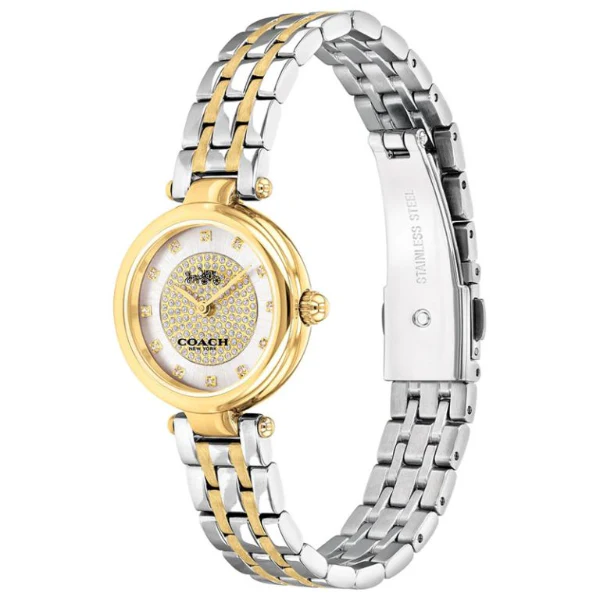Coach Park Two-tone Stainless Steel Silver Dial Quartz Watch for Ladies - 14503643 - Image 2