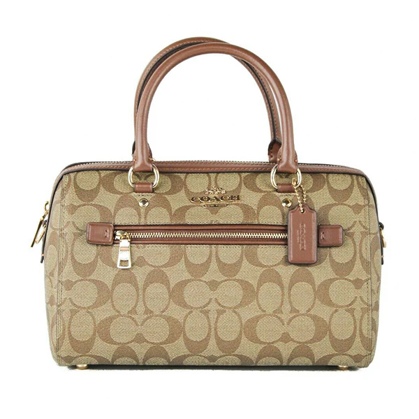 Coach Rowan Satchel In Signature Canvas - F83607