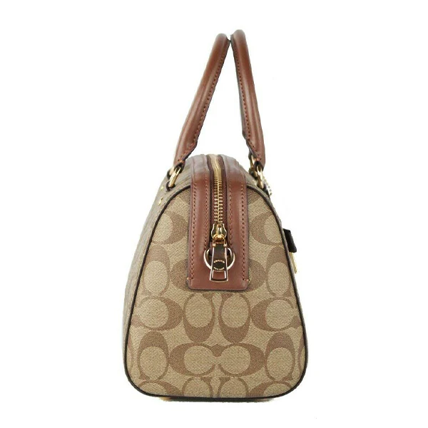 Coach Rowan Satchel In Signature Canvas - F83607 - Image 2