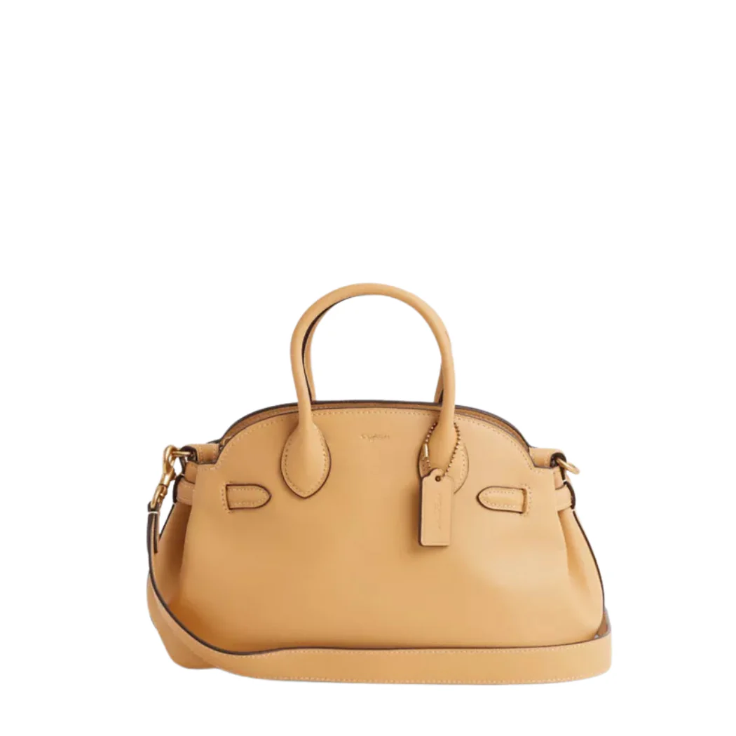 Coach Soft Empire Carryall Bag 40 Yellow Leather - CU218