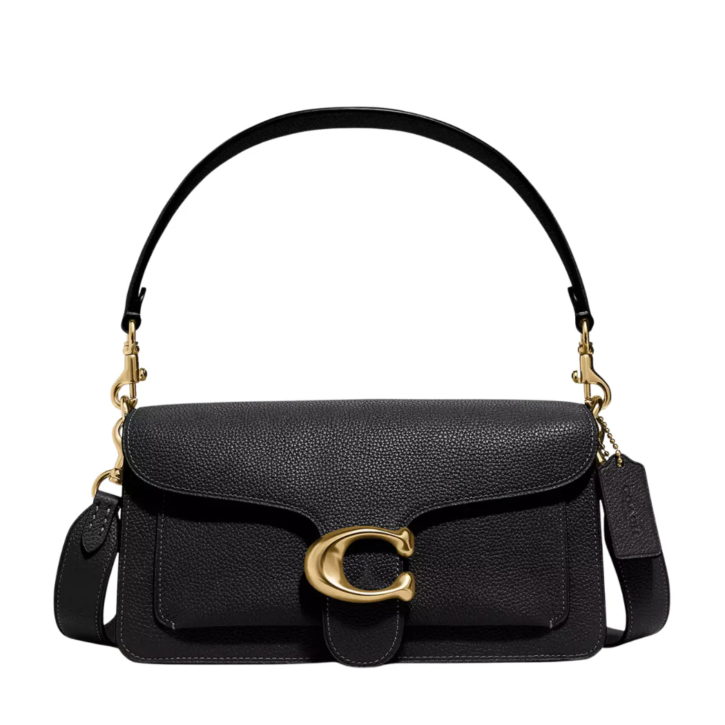 Coach Tabby Shoulder Bag 26 Leather Black - CH857