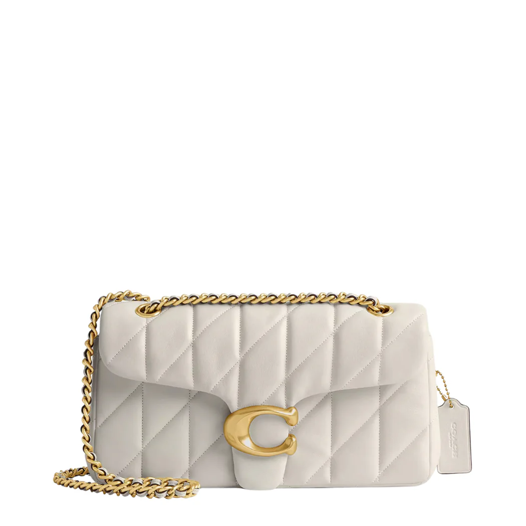 Coach Tabby Shoulder Bag 26 With Pillow Quilting White - CP149