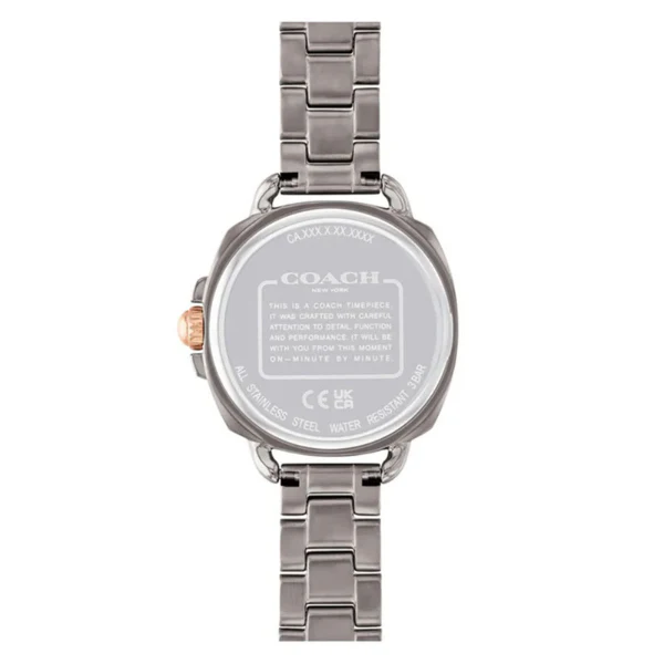 Coach Tatum Grey Stainless Steel Grey Dial Quartz Watch for Ladies - 14504155 - Image 3