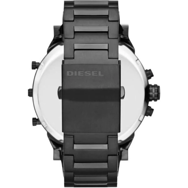 Diesel Black Stainless Steel Black Dial Quartz Watch for Gents - DZ7312 - Image 2