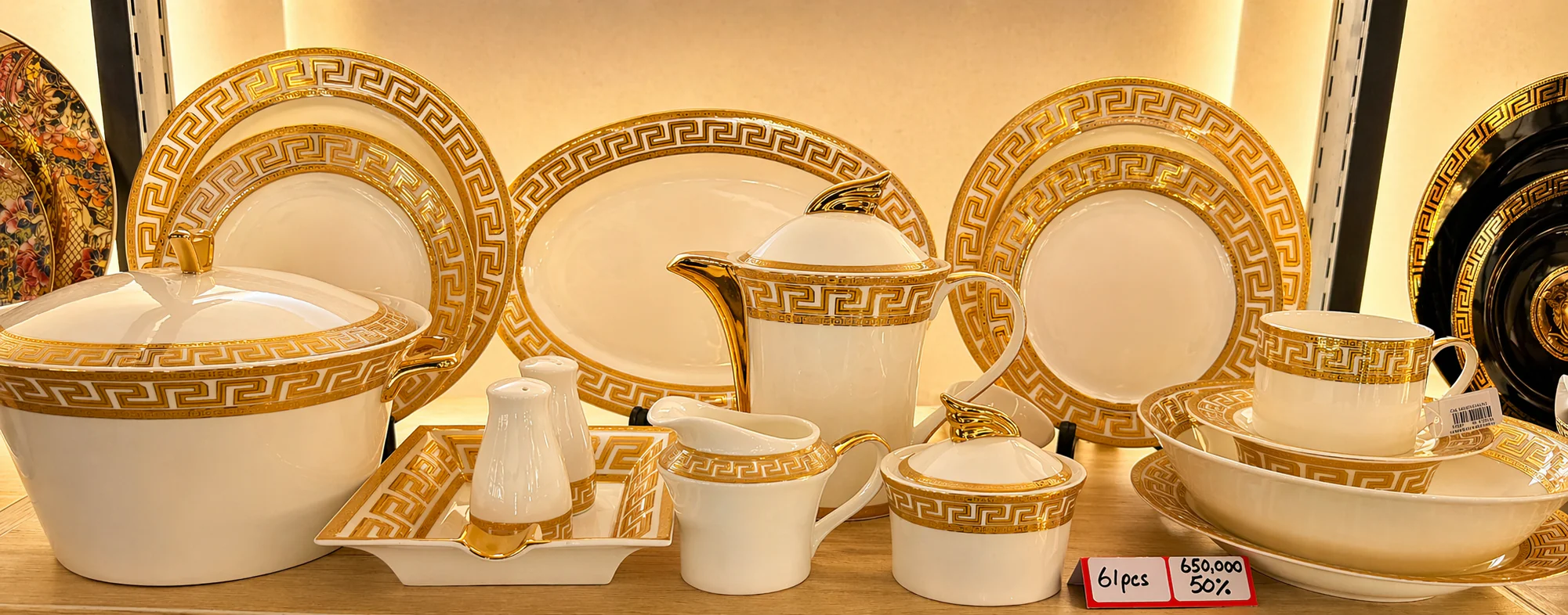 DINNER SET 61 PCS VERCASE (B) - Image 2