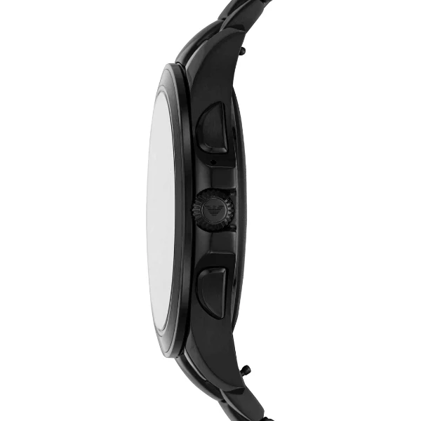EMPORIO ARMANI Alberto Gen 4 Black Stainless Steel Black Dial Smartwatch for Gents - EMPORIO ARMANI ART 5011 - Image 3