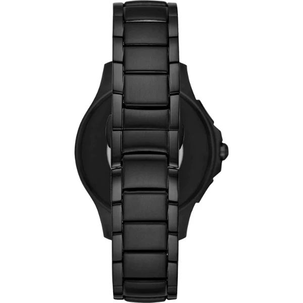 EMPORIO ARMANI Alberto Gen 4 Black Stainless Steel Black Dial Smartwatch for Gents - EMPORIO ARMANI ART 5011 - Image 4