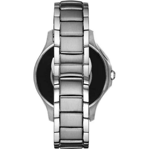 EMPORIO ARMANI Alberto Gen 4 Silver Stainless Steel Grey Dial Smartwatch for Gents - EMPORIO ARMANI ART 5010J - Image 3