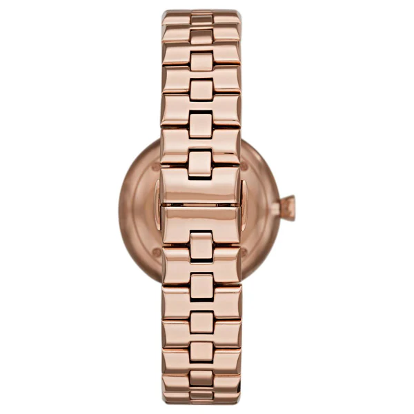 EMPORIO ARMANI Arianna Rose Gold Stainless Steel Mother Of Pearl Dial Quartz Watch for Gents - AR11196 - Image 2