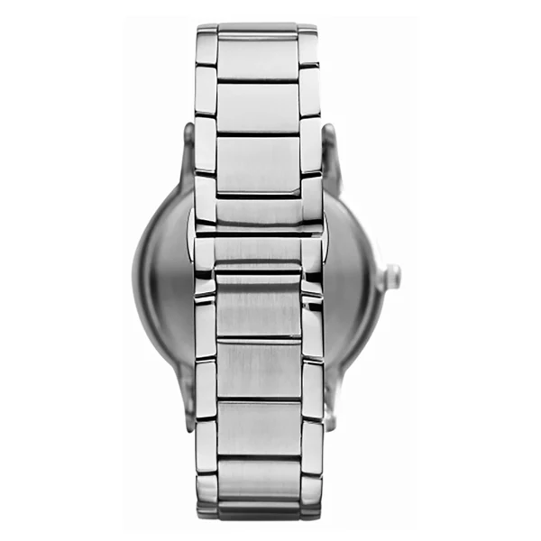 EMPORIO ARMANI Blue Dial Silver Stainless Steel Watch For Gents - AR2477 - Image 2