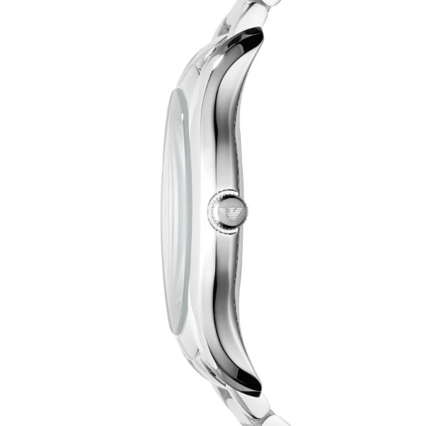 EMPORIO ARMANI Dress Silver Stainless Steel Silver Dial Quartz Watch for Gents - AR11084 - Image 2
