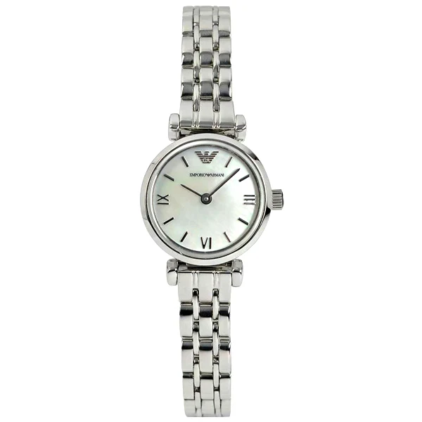 EMPORIO ARMANI Stainless Silver White Dial quartz Watch For Ladies - AR1688 - Image 2