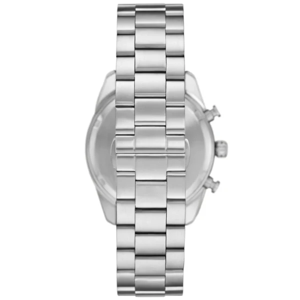 Emporio Armani Racer Silver Stainless Steel Green Dial Chronograph Quartz Watch for Gents - AR11637 - Image 2