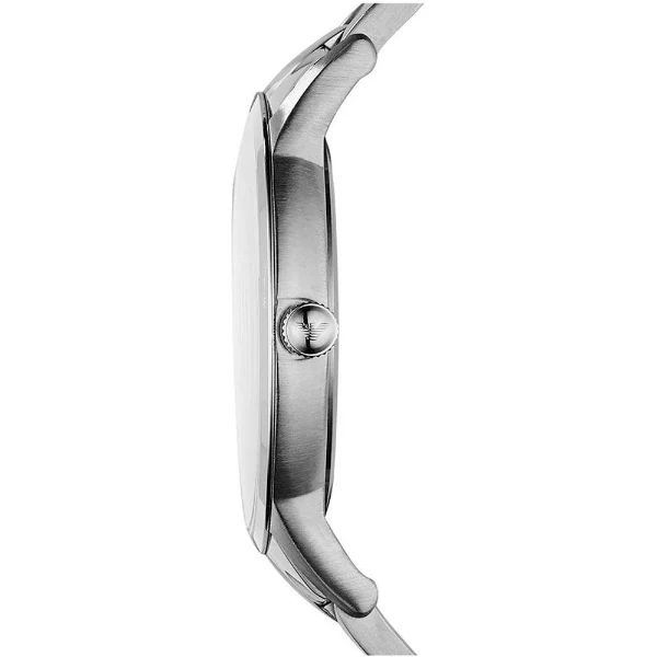 EMPORIO ARMANI Renato Silver Stainless Steel Silver Dial Quartz Watch for Gents - AR11189 - Image 2