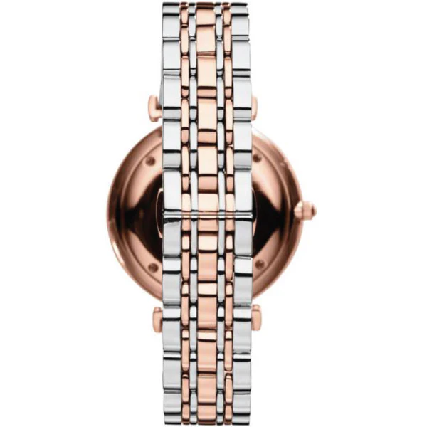 EMPORIO ARMANI Silver Dial Two-tone Stainless Steel Watch For Gents - AR1677 - Image 2