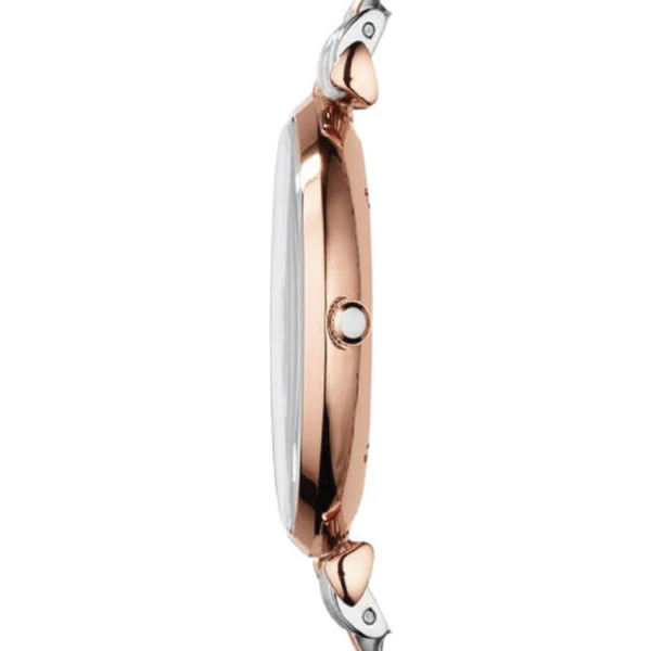 EMPORIO ARMANI Silver Dial Two-tone Stainless Steel Watch For Gents - AR1677 - Image 3
