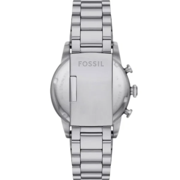 Fossil Sport Tourer Silver Stainless Steel Green Dial Chronograph Quartz Watch for Gents - FS6048 - Image 2