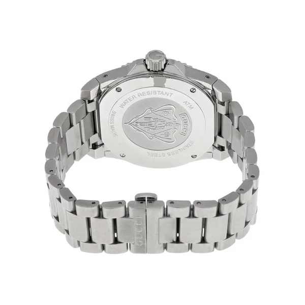 Gucci Dive Silver Stainless Steel Blue Dial Quartz Watch for Gents - GUCCI YA 136203 - Image 2