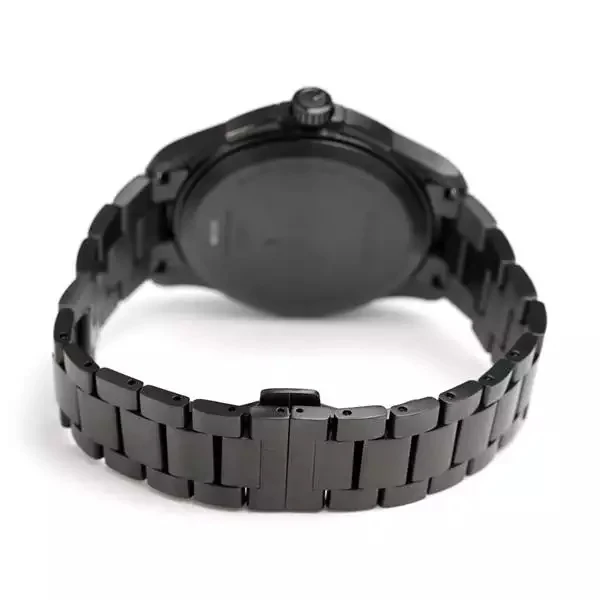 Gucci G-Timeless Black Stainless Steel Navy Dial Quartz Watch for Gents - YA126275 - Image 2
