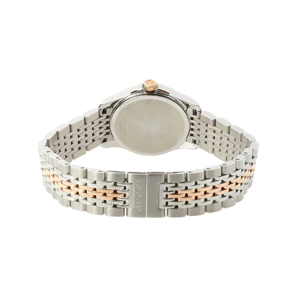 Gucci G-Timeless Two-tone Stainless Steel Mother of Pearl Dial Quartz Watch for Ladies - GUCCI YA 126514 - Image 2