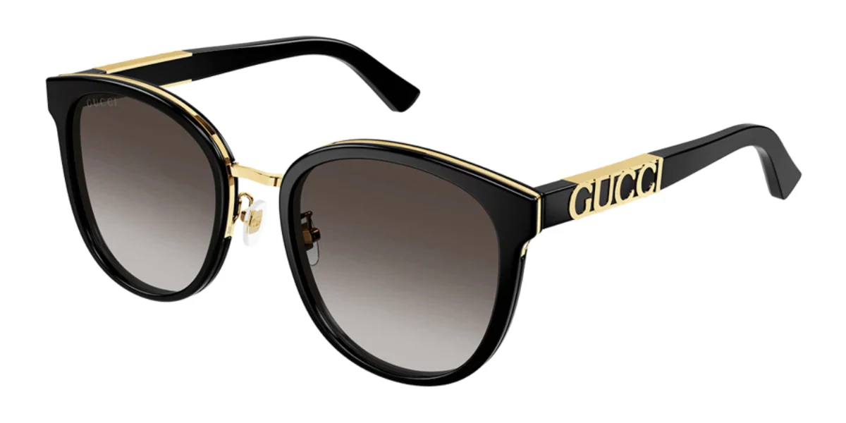 Gucci GG1190SK Aviator Sunglasses – Black Frame / Grey Gradient – 56‑21‑150 - Image 2