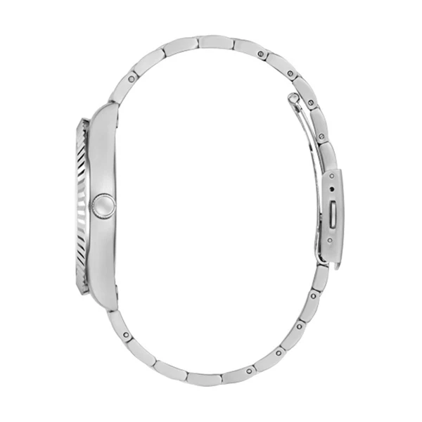 Guess Connoisseur Silver Stainless Steel Tiffany Blue Dial Quartz Watch for Gents - GW0265G11 - Image 4