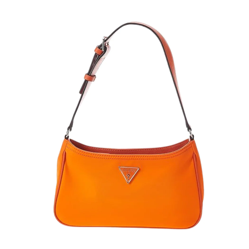 GUESS Little Shoulder Bag β Orange | Vibrant & Minimalist Day Bag β VY316743