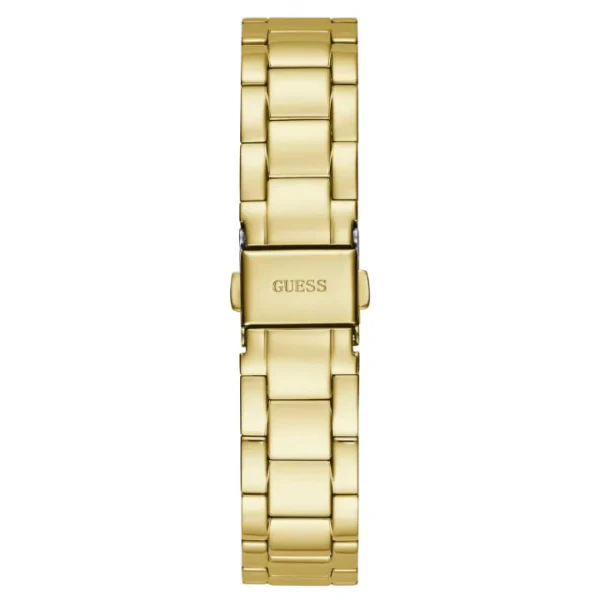 Guess Luna Gold Stainless Steel Silver Dial Quartz Watch for Ladies - GW0308L2 - Image 3