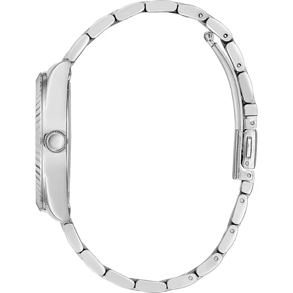 Guess Luna Silver Stainless Steel White Dial Quartz Watch for Ladies - GW0308L1 - Image 4
